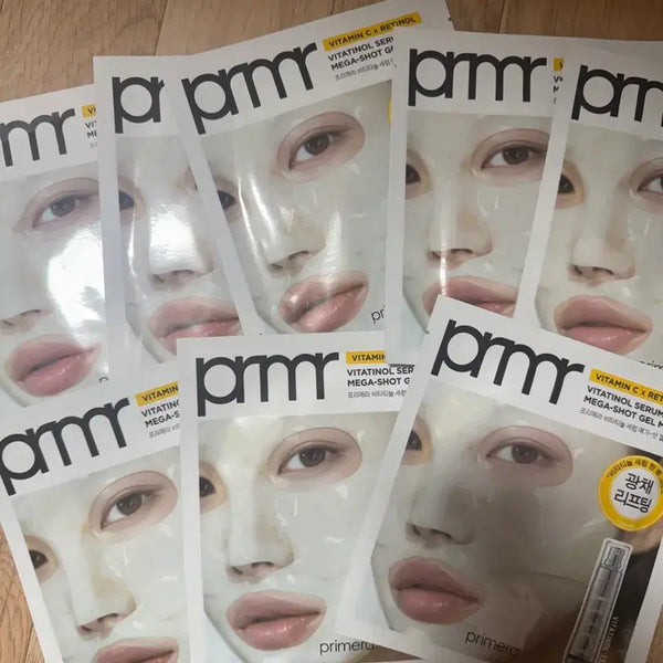 [BUNJANG] Primera Vita-Retinol Gel Mask Pack 9 Sheets / 프리메라 비타티놀 겔마스크팩 9매