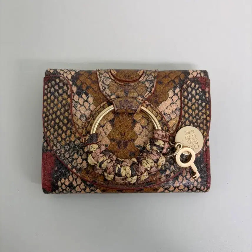 [BUNJANG] See by Chloé Hana Small Wallet Bifold - Steak Print / [정품] 씨 바이 끌로에 하나 스테이크 프린트 반지갑