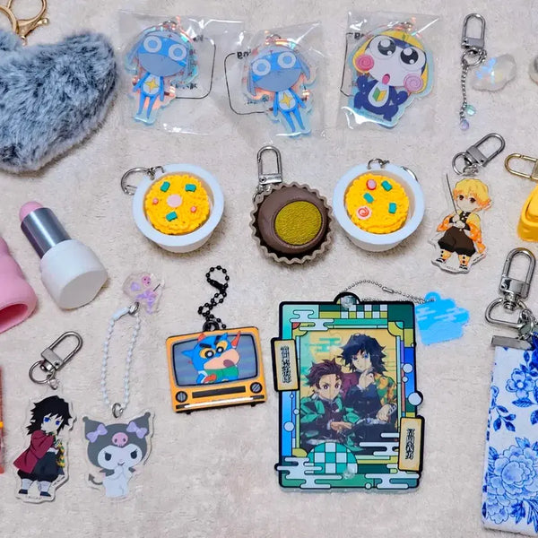 [BUNJANG] Character Keyring Clicker Gacha / 개당) 캐릭터 키링 클리커 가챠 골라잡아 선착순