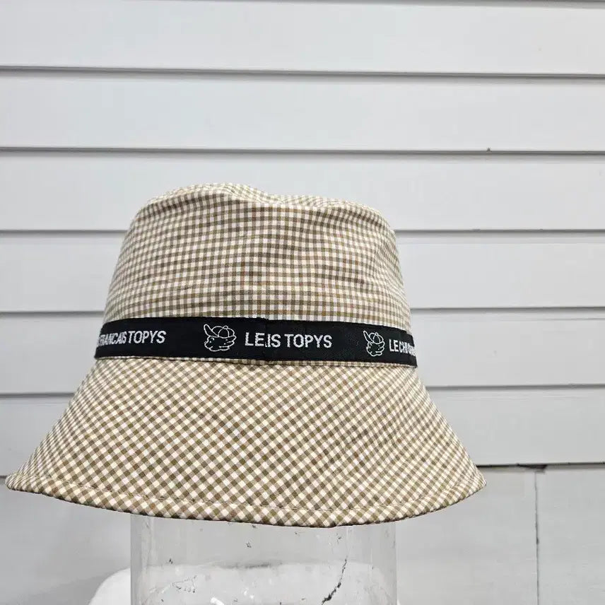 [BUNJANG] Checkered Pattern Women's Fedora Hat / 잔체크무늬 여성 페도라 56/보물찾기천사