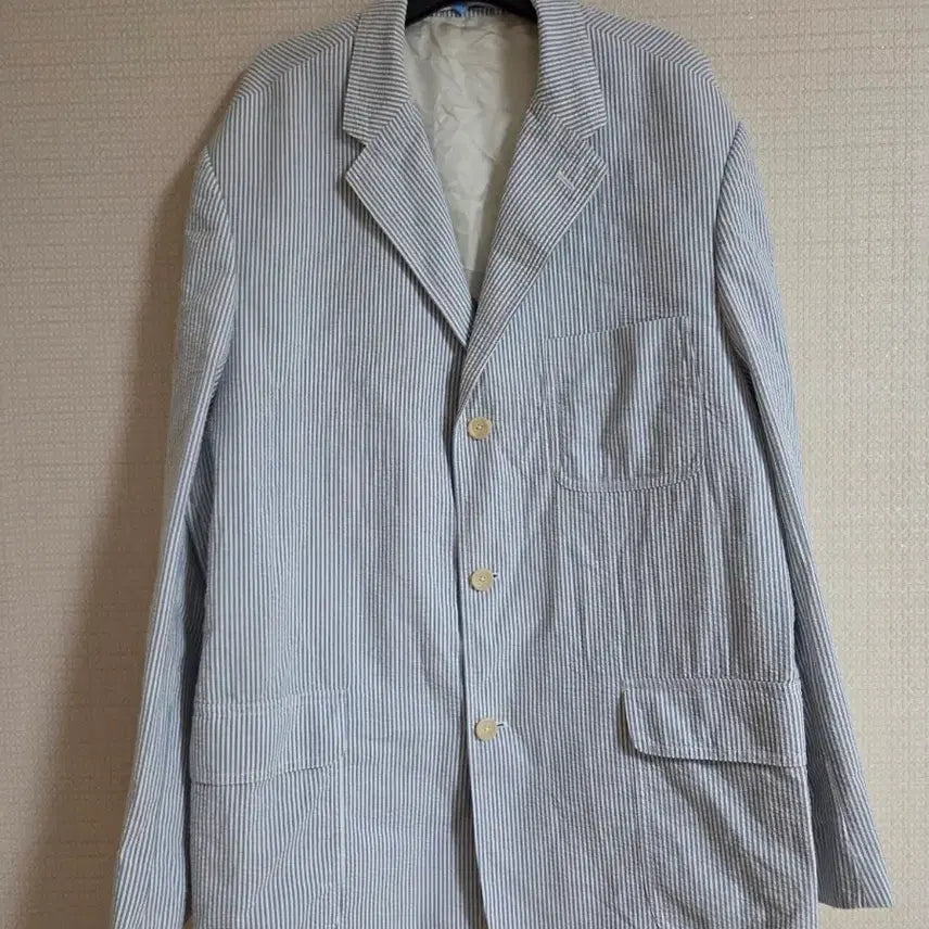 [BUNJANG] Polo Ralph Lauren Seersucker Jacket XL / 폴로 져켓 110