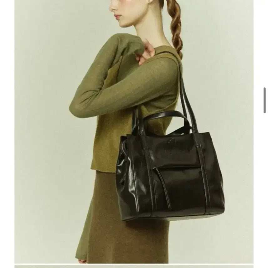 [BUNJANG] ADDA TEMP Shoulder Bag Black / 아더템포 숄더백