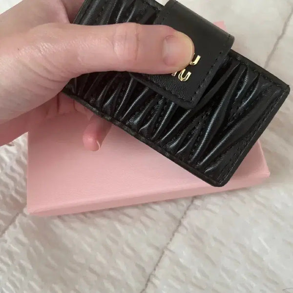 [BUNJANG] Designer Card Wallet Black / 미 카드지갑