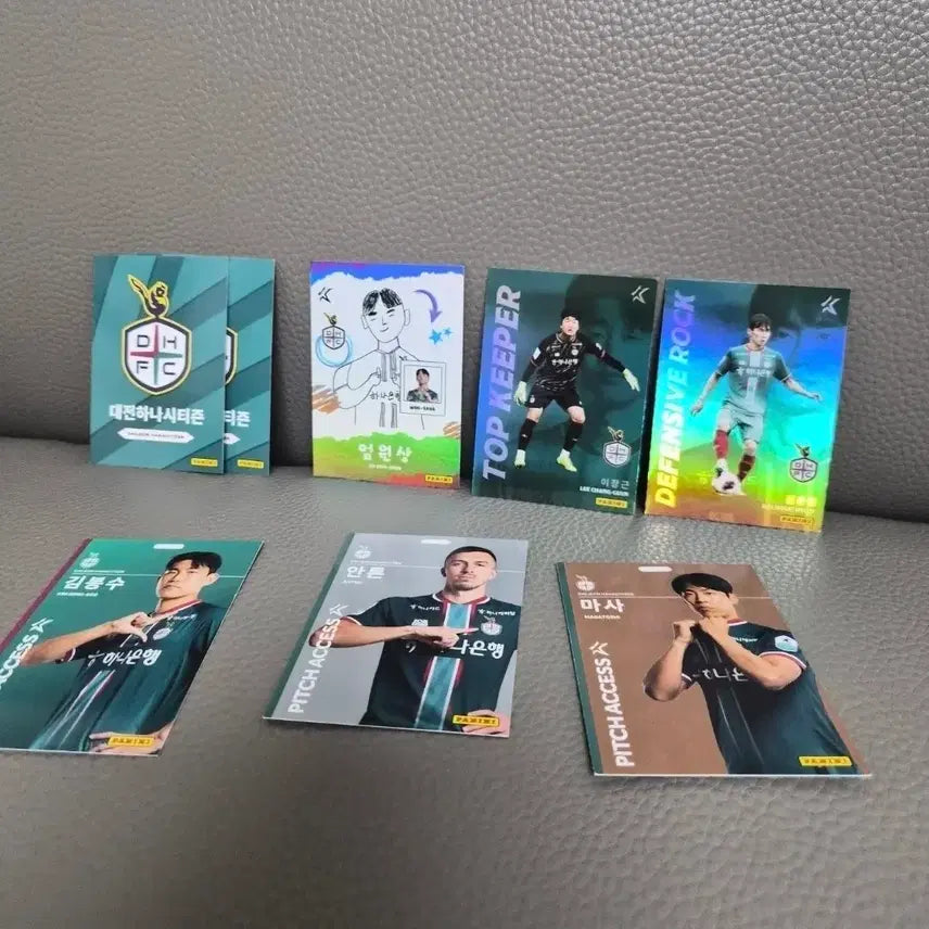 [BUNJANG] 2026 Panini K League Daejeon Hana Citizen Bundle Set Football Cards / 일괄 2026파니니 k리그 대전하나시티즌 엄원상 안톤 마사 김봉수 이창근 김문환