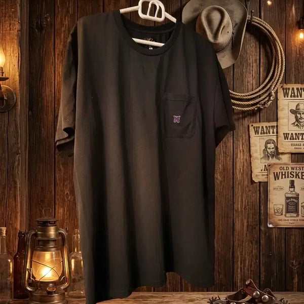 [BUNJANG] Needles Pocket T-Shirt (Short Sleeve Crewneck Poly Jersey) L Size / 니들스 포켓 티셔츠 (반팔 크루넥 티셔츠 폴리 저지) L사이즈