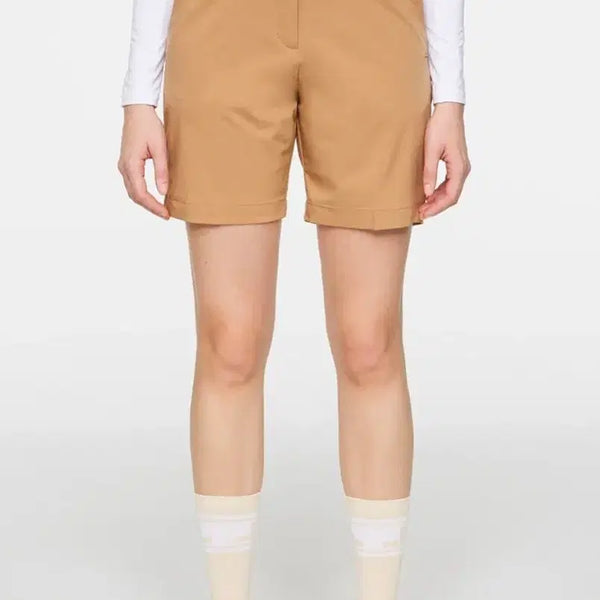 [BUNJANG] J.Lindeberg Gwen Long Golf Shorts Tiger's Eye Beige / 제이린드버그 그웬 롱 골프 반바지 25인치(26~27) 타이거즈아이 베이지
