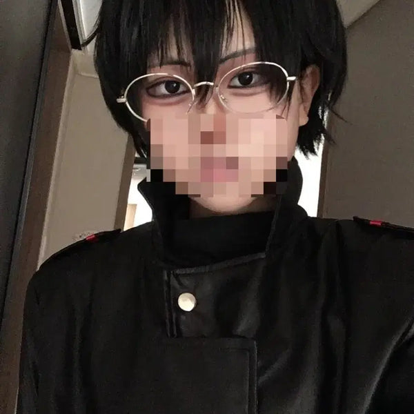 [BUNJANG] Gintama Shinpachi Full Cosplay Set / 예판) 은혼 해영 해결사여 영원하라 신파치 코스 올풀셋 코스프레
