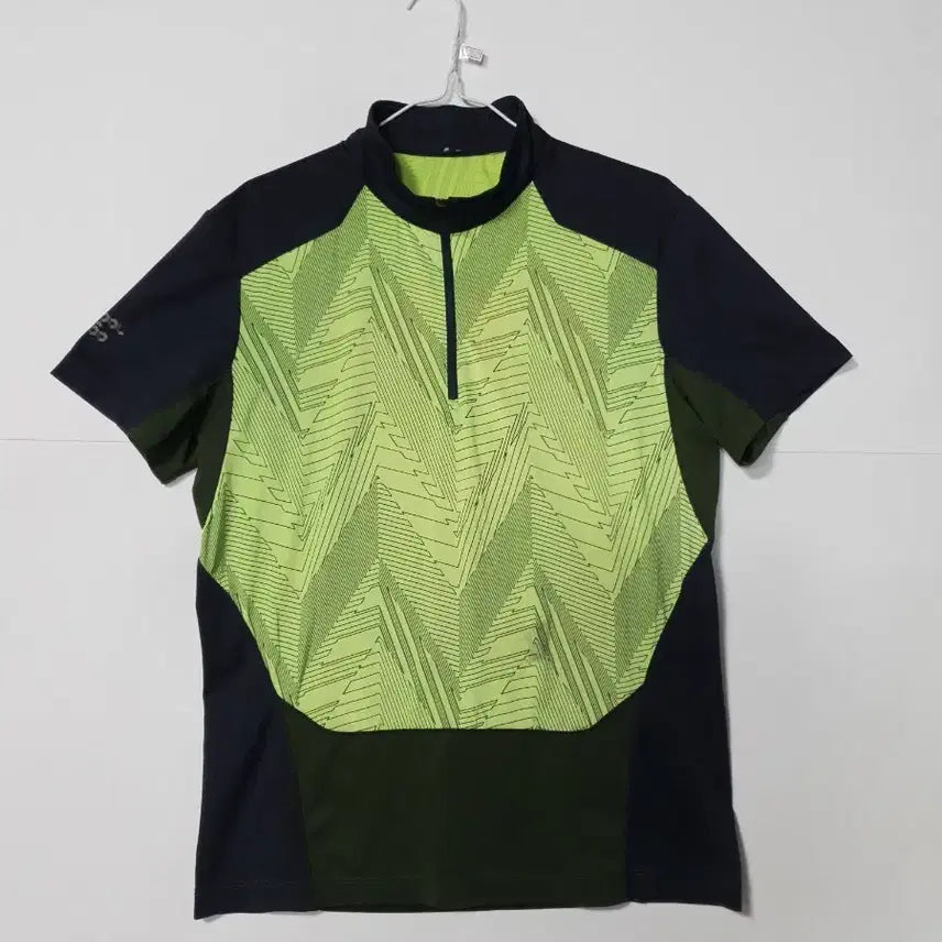 [BUNJANG] K2 Functional T-Shirt (Lime/Navy) / K2 반팔 기능성 티셔츠 라임/네이비 0218