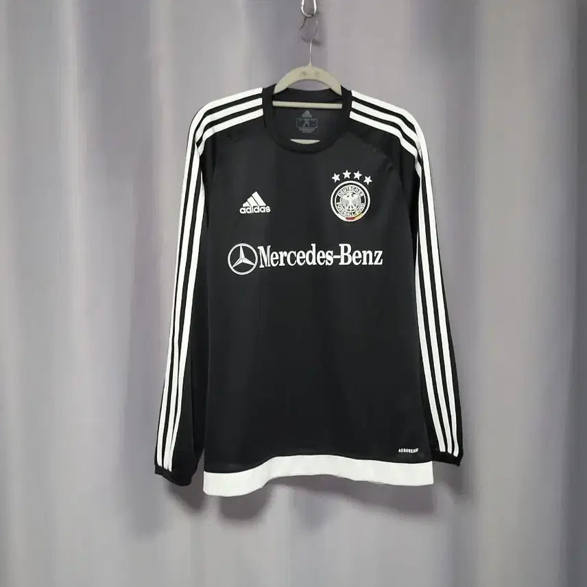 [BUNJANG] Adidas Mercedes-Benz Long Sleeve T-Shirt / 아디다스 독일 메르세데스 밴츠 긴팔티