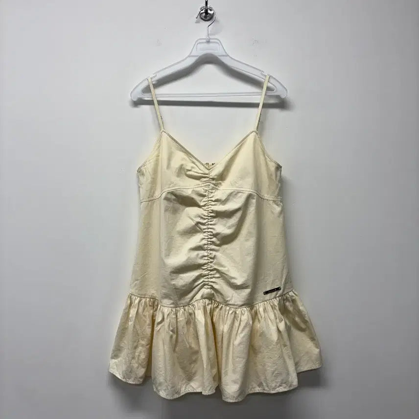 [BUNJANG] RAIVE Shirring Frill Layered Dress / RAIVE 셔링 프릴 레이어드 원피스