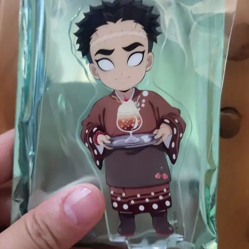 [BUNJANG] Demon Slayer Gyomei Himejima Cream Soda & Valentine's Day Acrylic Stand (Sealed) / 미개봉 귀멸의칼날 크림소다&발렌타인 화이트데이 교메이 아크릴스탠드 판매합니다!