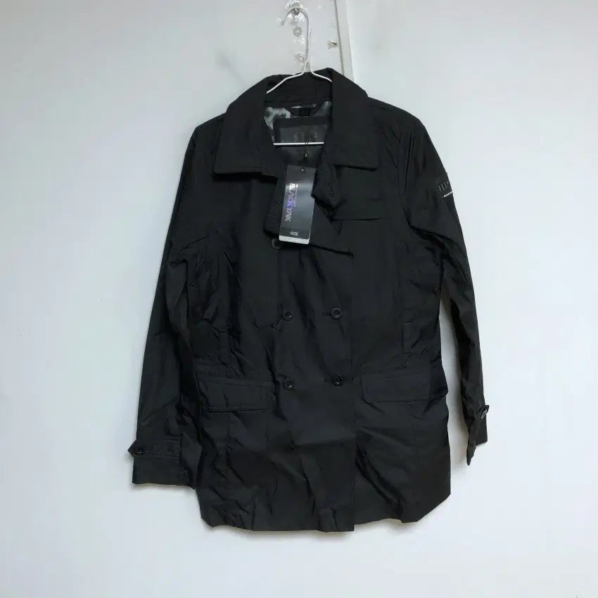 [BUNJANG] Blackyak Women's Trench Coat Black M / 새상품 블랙야크 여성 블랙 트렌치코트 95M 66호@9935