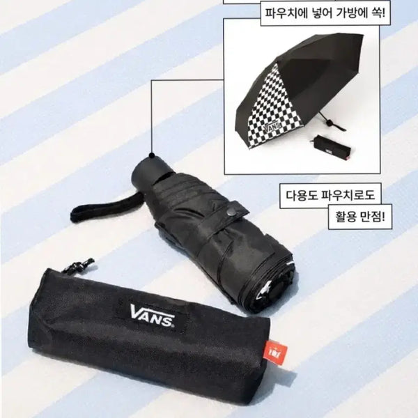 [BUNJANG] Vans x Hollys Umbrella Pouch / 반스x할리스 양우산, 파우치(새제품)