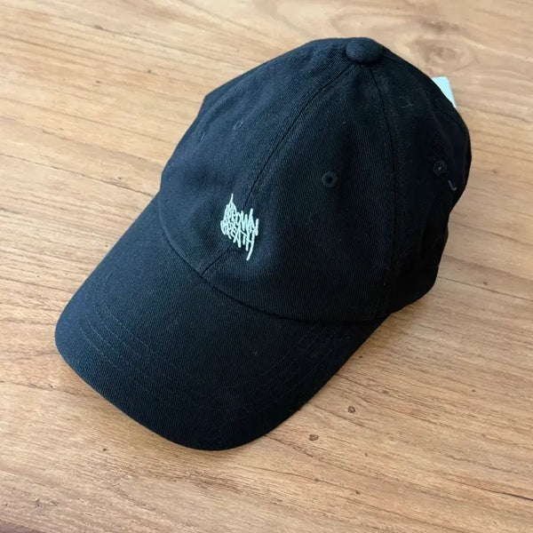 [BUNJANG] Brownbreath Logo Embroidered Black Ball Cap / 브라운브레스 로고 자수 블랙 볼캡