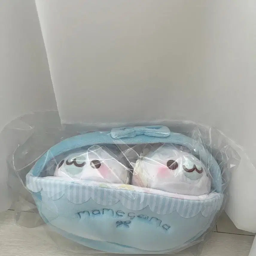 [BUNJANG] Baby Mamegoma Basket Doll Set / 베이비 마메고마 미개봉 판매합니다