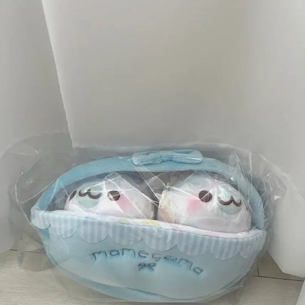 [BUNJANG] Baby Mamegoma Basket Doll Set / 베이비 마메고마 미개봉 판매합니다