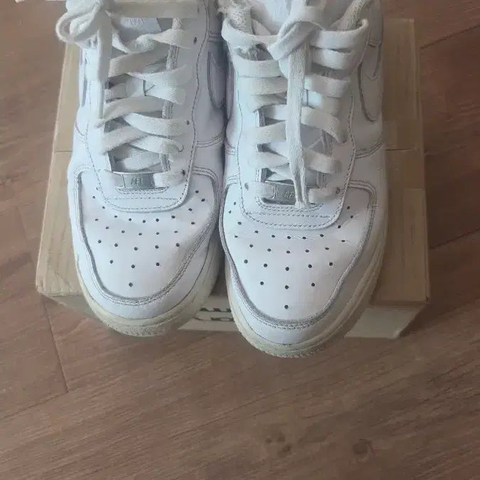 [BUNJANG] Nike Air Force 1 White Men's Shoes / 나이키 에어포스1 흰색 남성용 신발