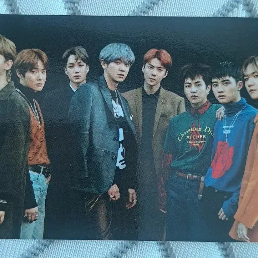 [BUNJANG] EXO Group Photocard / 엑소 단체 포토카드