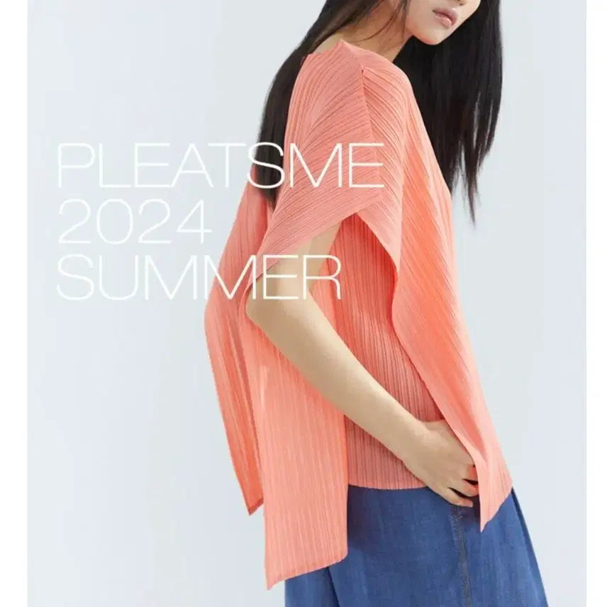 [BUNJANG] Pleatsme 2024 Slit Blouse F / 24년 플리츠미 Pleatsme 슬릿블라우스 F