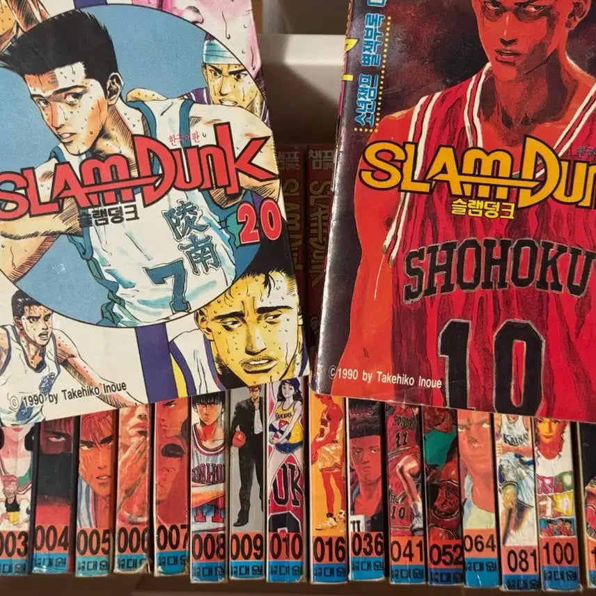 [BUNJANG] Rare First Edition Slam Dunk Manga Set (Volumes 1-31) / 희귀본) 슬램덩크 초판본 (1-31권)
