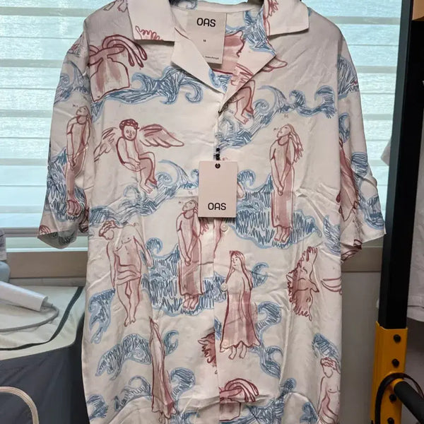 [BUNJANG] OAS Short Sleeve Printed Hawaiian Shirt / OAS 숏 슬리브 셔츠 프린팅 하와이안셔츠