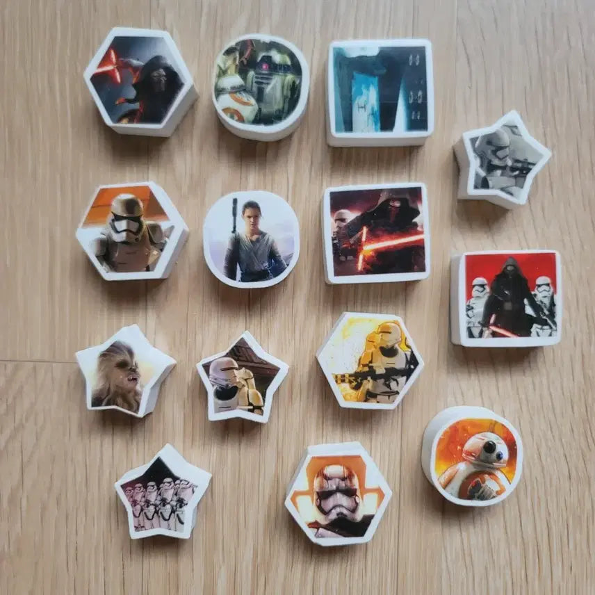 [BUNJANG] Star Wars Eraser Set / 스타워즈 지우개 세트