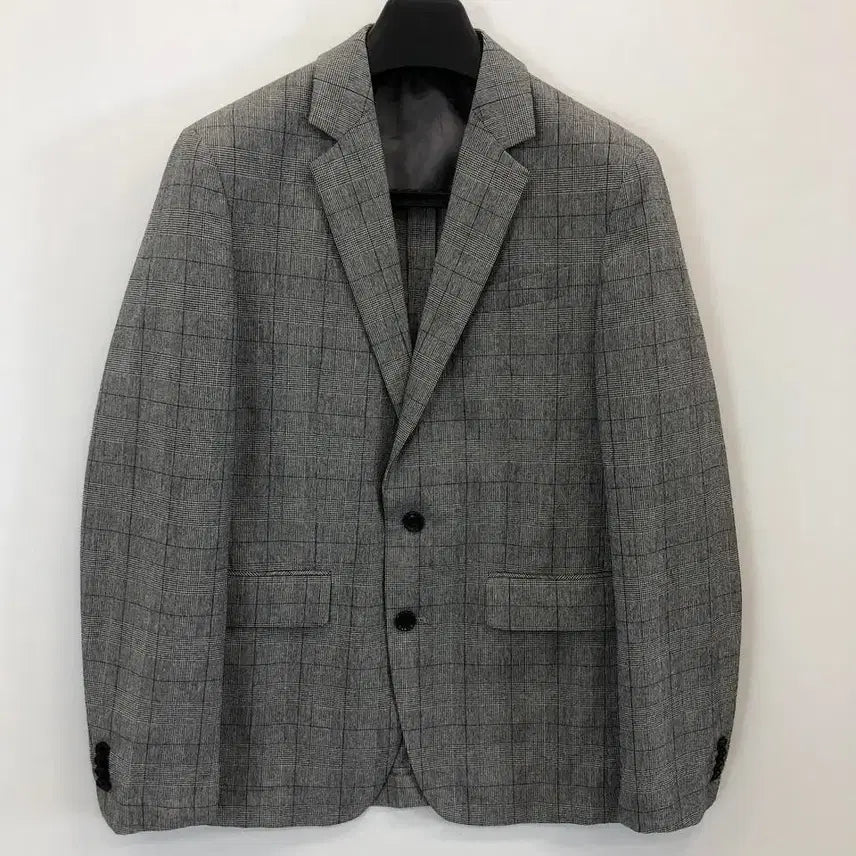 [BUNJANG] Concept One 100% Cotton Check Jacket L / 컨셉원 코튼 100% 체크자켓 L