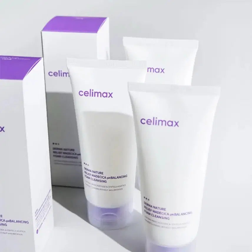 [BUNJANG] Cellmax Derma Nature Lily Madecica pH Balancing Mild Acidic Foam Cleansing 150ml (Sealed) / [미개봉] 셀리맥스 더마네이처 릴리프 마데시카 ph 밸런싱 약산성 폼 클렌징 150ml