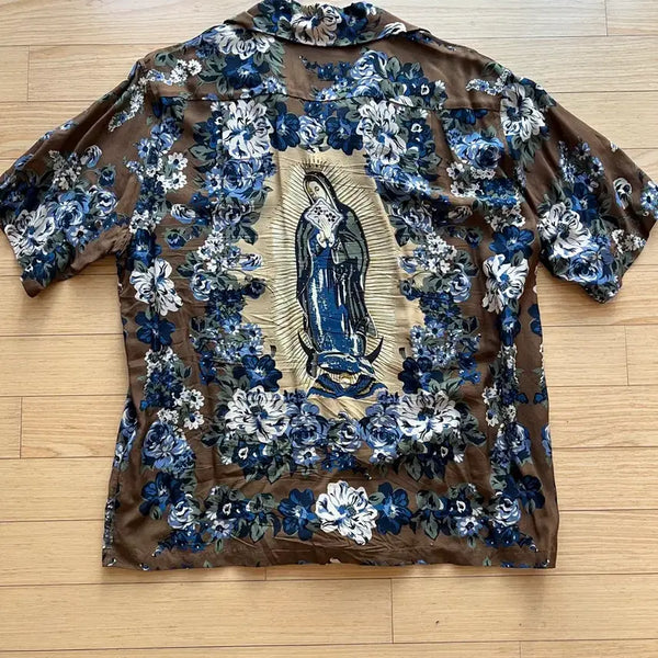 [BUNJANG] Kapital Silk Rayon Maria Aloha Shirt / Kapital(캐피탈)-silk rayon maria shirts [3]
