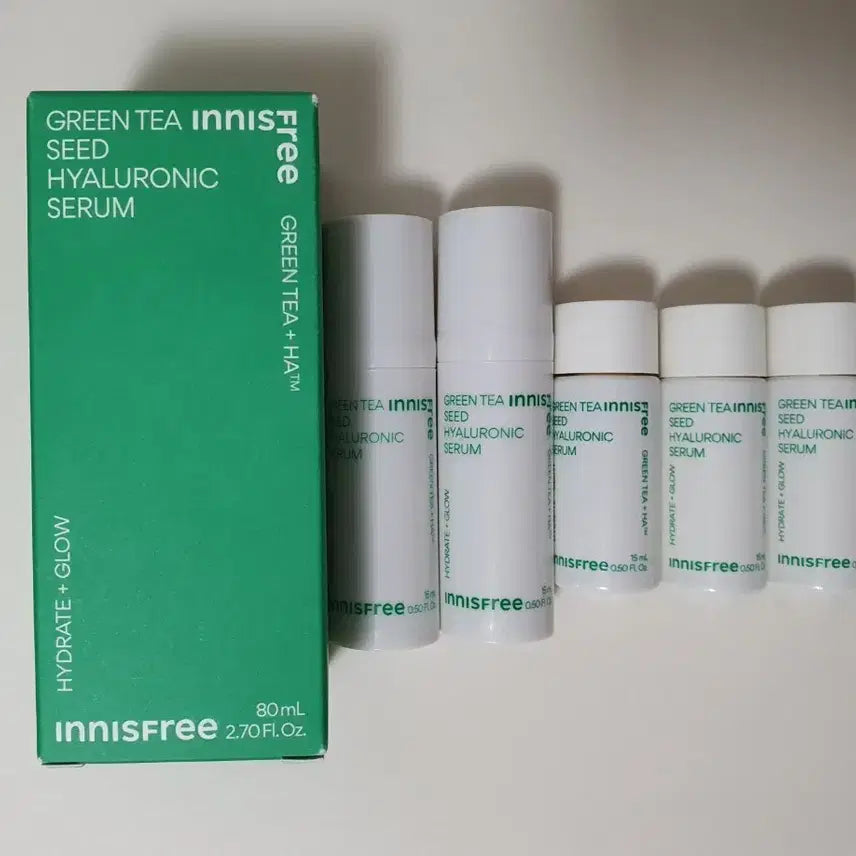 [BUNJANG] Innisfree Green Tea Seed Serum 155ml Set / 이니스프리 그린티 씨드 세럼 총 155ml