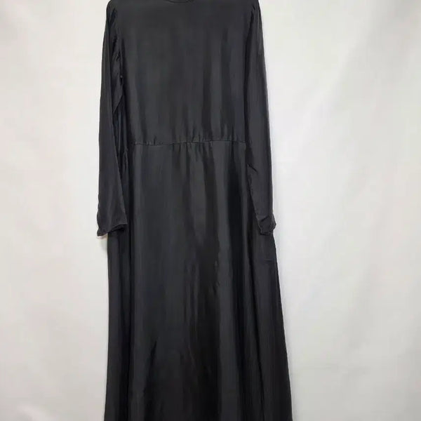 [BUNJANG] Studio Tomboy 100% Rayon A-Line Dress Black / 스튜디오톰보이 레이온100 원피스
