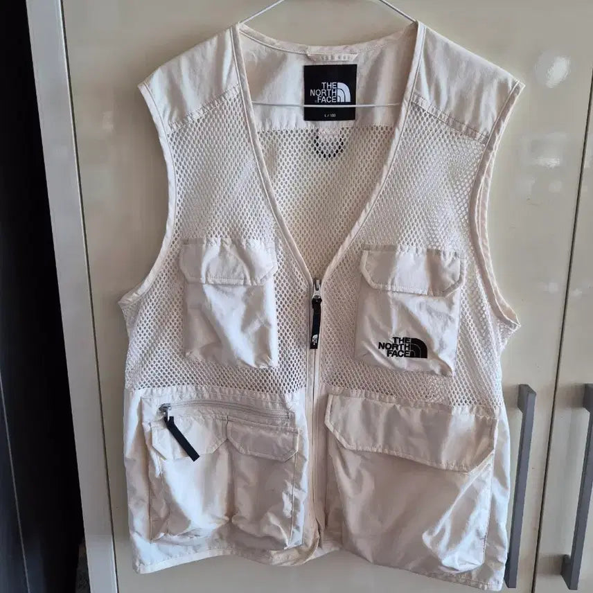 [BUNJANG] The North Face Vest Ivory / 노스페이스 베스트 아이보리