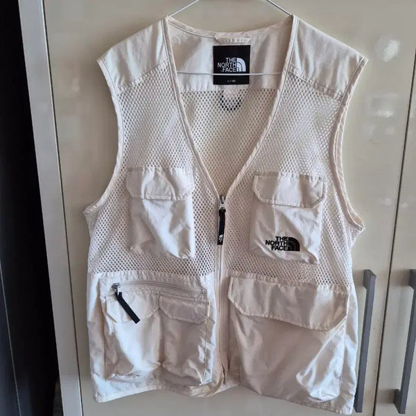 [BUNJANG] The North Face Vest Ivory / 노스페이스 베스트 아이보리