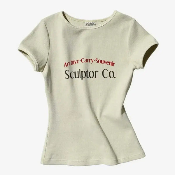 [BUNJANG] Sculptor Pigment Half Sleeve T-Shirt - Medium / 스컬프터 피그먼트 반팔 M