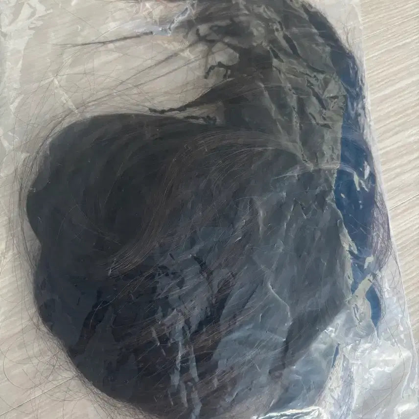 [BUNJANG] 18 inch Straight Hair Extensions - Black / 붙임머리 18인치