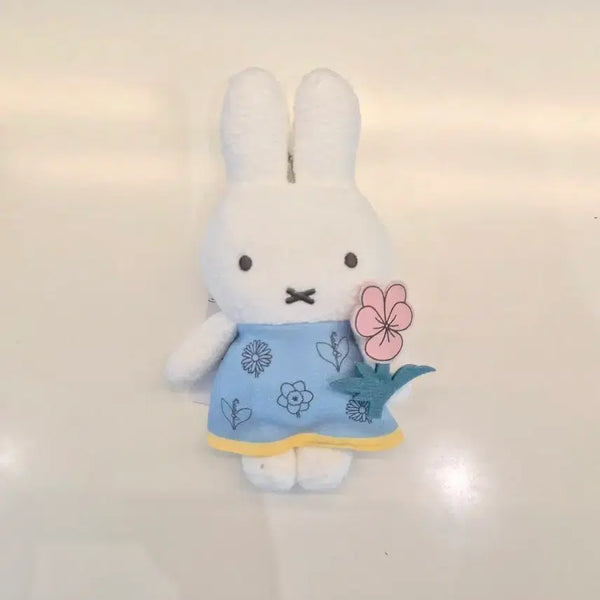 [BUNJANG] Flower Miffy Mascot Keychain (Authentic) / 플라워 미피 마스코트 키링(정품)