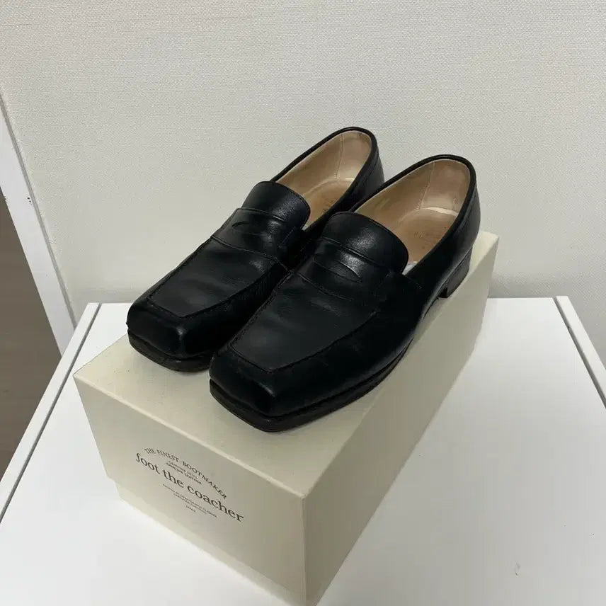 [BUNJANG] Foot the Coacher Square Loafer / Foot the coacher 풋더코쳐 스퀘어 로퍼
