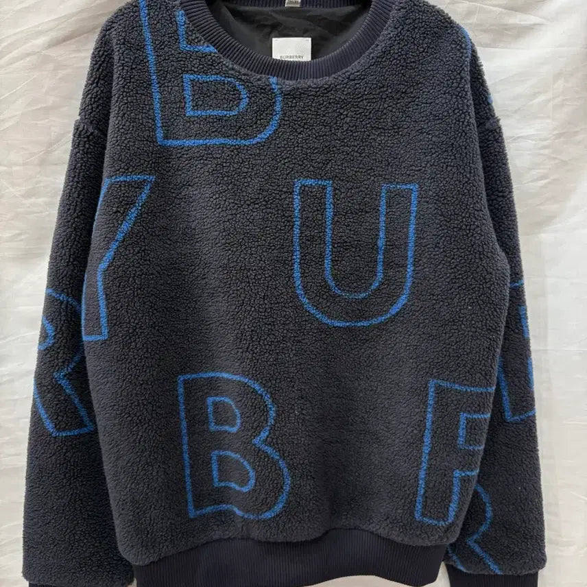 [BUNJANG] Burberry Fleece Sweatshirt - Youth 14Y/Size 55 / 정품) 버버리 양털 맨투맨 55/14y사이즈