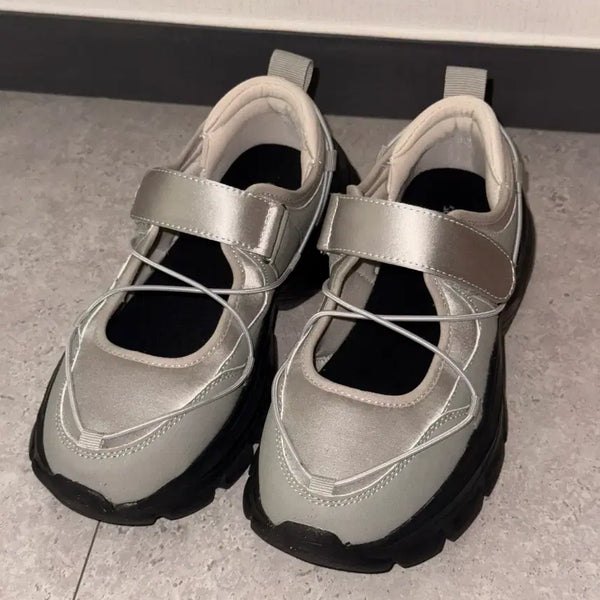 [BUNJANG] ShuPpen Multi-Strap Mary Jane Platform Sneakers HPWPDGA304 / 슈펜 멀티 스트랩 메리제인 플랫폼 스니커즈 HPWPDGA304