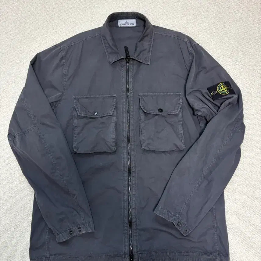 [BUNJANG] Stone Island Old Effect Overshirt / 스톤아일랜드 올드 이펙트 오버셔츠