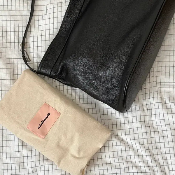 [BUNJANG] Minuitmint Tobo Large Bag Black / 미닛뮤트 토보 라지백