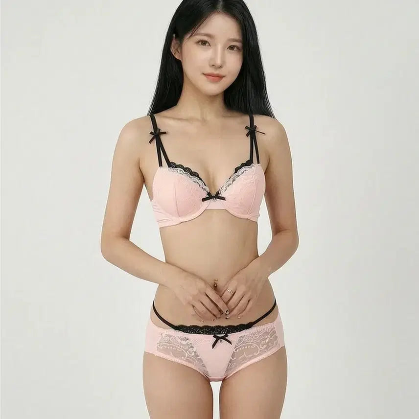 [BUNJANG] Women's Bra and Panty Set (80A) / 브라팬티세트 80A 여성속옷세트