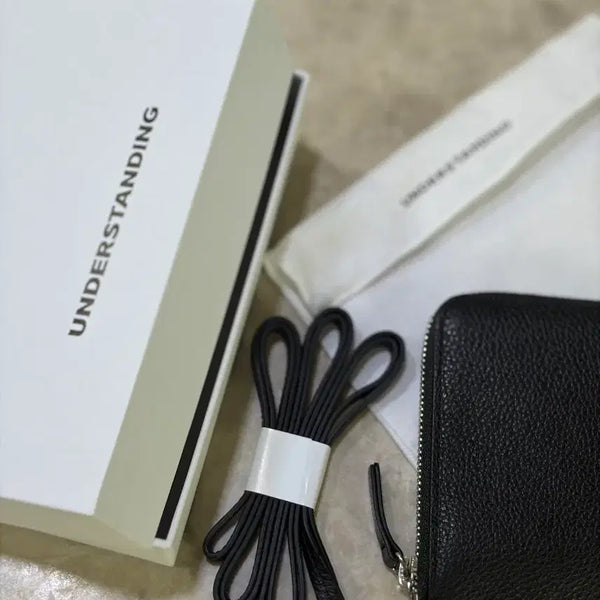 [BUNJANG] Understanding Leather Card Holder Black / 언더스탠딩 카드 지갑 / 새상품