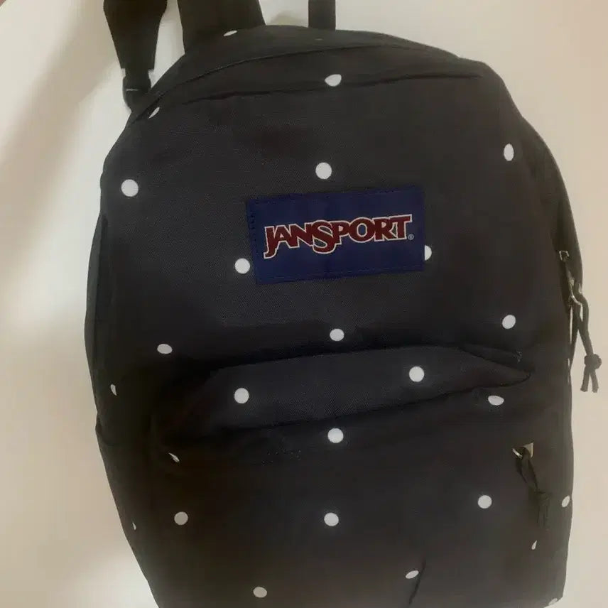 [BUNJANG] JanSport SuperBreak Backpack Polka Dot Black / 잔스포츠 슈퍼브레이크 백팩 폴카 도트 블랙