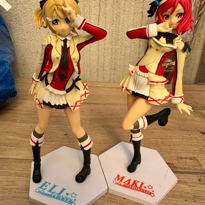 [BUNJANG] Love Live! Nishikino Maki & Ayase Eli Figure / 러브라이브 니시키노 마키, 아야세 에리 피규어