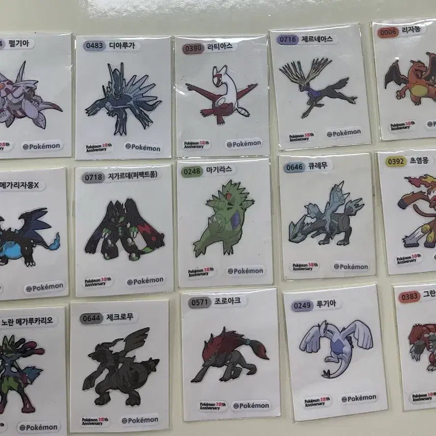 [BUNJANG] Pokemon Stickers / 포켓몬 띠부씰
