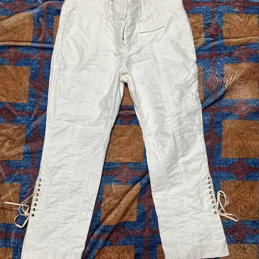 [BUNJANG] Louis Vuitton Archive Bohemian Lace-Up Pants / 초희귀 루이비통 아카이브 보헤미안 팬츠