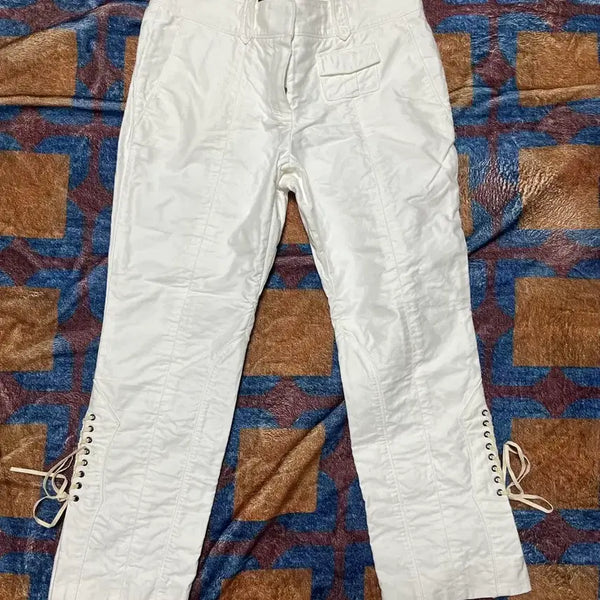 [BUNJANG] Louis Vuitton Archive Bohemian Lace-Up Pants / 초희귀 루이비통 아카이브 보헤미안 팬츠