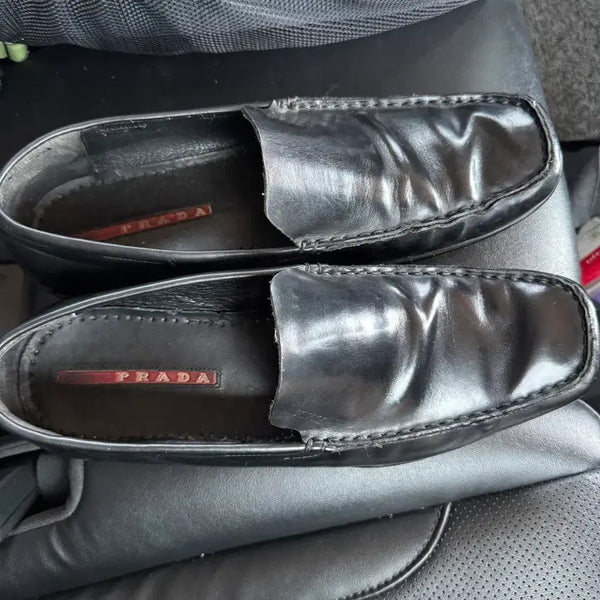 [BUNJANG] Prada Sport Leather Loafers / 프라다 스포츠 로퍼(270)
