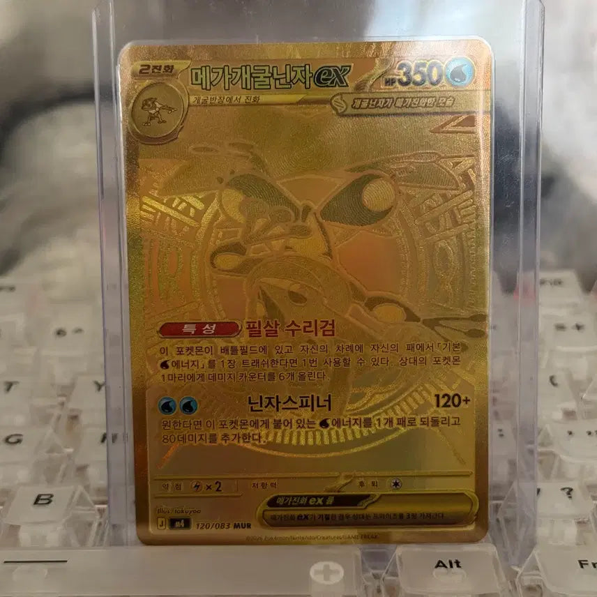 [BUNJANG] Mega Charizard EX MUR Trading Card / 메가개굴닌자 EX MUR 포켓몬카드